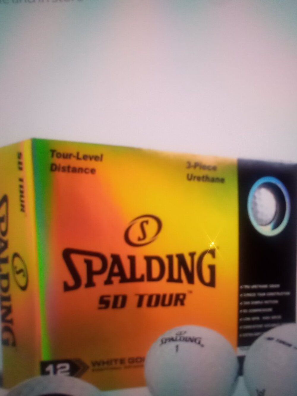 Golf Balls 12 pack SD Tour Spaldingi High Quality Construction :Made durable 19.